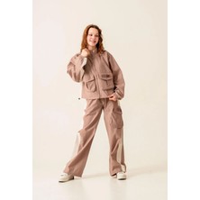 Queen Kids Queenkids Kız ÇOCUK7420 Takım Bej