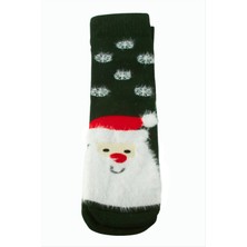 Starseven Noel Baba Yılbaşı Kalın Penye Çorap