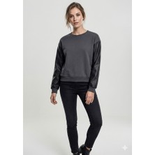 Kazak Sweat Deri Detaylıkol