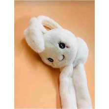 Mizacen Kadın/kız Hareketli Tavşan Kulaklı Peluş Kulaklık