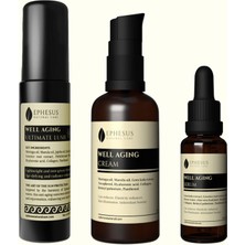 Ephesus Natural Care Well Aging Yaşlanma Karşıtı Çizgi Azaltıcı ve Cilt Bariyerini Güçlendirici Cilt Bakım Seti