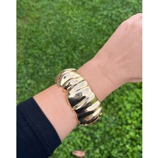 Nunu Takı Desenli Geniş Kelepçe