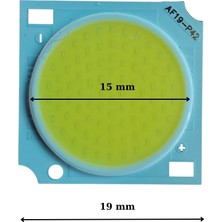 Powerr Led Aydınlatma 35 - 38 Volt 35 - 45 Watt 900-1100 Ma 3000K Günışığı Cob LED