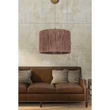 HMY Design Roue Handmade Sarkıt Avize Kahverengi