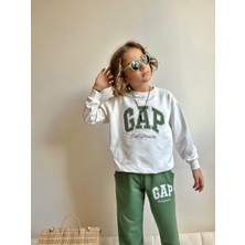 Sacro Kids Nakışlı 2 Iplik Sweatshirt-Eşofman Altı Mevsimlik Erkek Çocuk Takım