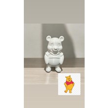 3D Tasarım Boyama Seti Piglet ve Winnie Pooh (2li Set)