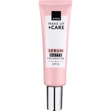 Avon Make Up + Care 3!ü 1 Arada Mat Serum Fondöten 30ML - 245N Natural Beige