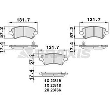 Braxis Fren Balatası On Toyota Corolla 2002-2007 Vvtı