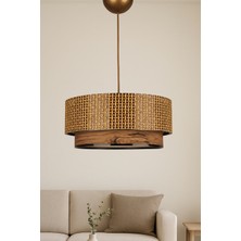 HMY Design Bambusa Handmade Tekli Sarkıt Avize