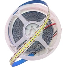 Powerr Led Aydınlatma 24 Volt 2835 Smd 240 LED 10MM 6500K Beyaz Işık Iç Mekan 10 Metre Şerit LED