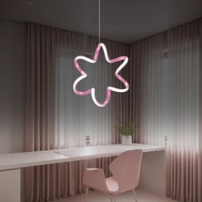 Yıldızzo Tekli LED Avize – Modern Tasarım, Çocuk Odası Için Aydınlatma, Ultra Süper LED