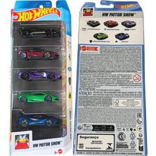 2025 Hot Wheels Motor Show 5'li Set Ferrari SF90 Lı Set