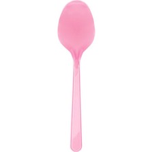BenimMarifetlerim Pembe Plastik Kaşık 25 Adet