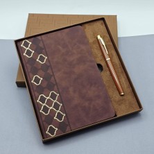 Just Cheap Store Lüks Kutulu Defter Kalem Set