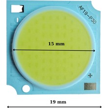 Powerr Led Aydınlatma 90 - 96 Volt 30 Watt 300 Ma 4000K Naturel Beyaz Işık Cob LED