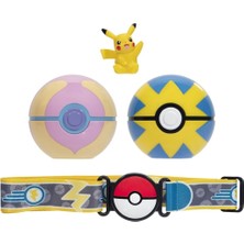 Neco Toys Pok 95283-C Pokemon Clip N Go Pokeball Kemer ve Figür Seti Asorti