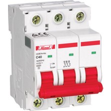 Himel 3X6A C 4,5ka Otomatik Sigorta