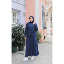 Nisum Moda Çapraz Kesim Etekli Modal Takım