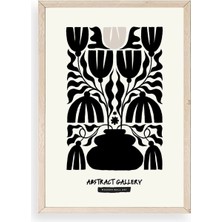 Sinems World Çiçek Ahşap Çerçeveli Tablo