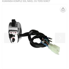 Topuz Motor Cg Sol Kumanda kütük Nikel