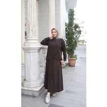 Nisum Moda Çapraz Kesim Etekli Modal Takım