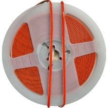 Powerr Led Aydınlatma 12 Volt 3 mm 400 Ledli Esnek Cob Şerit Kırmızı Iç Mekan 5 Metre