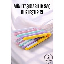 Tunç Line 180°C Isı ve Uzun Süre Kalıcı Düzlük Sağlayan Mini Saç Düzleştirici