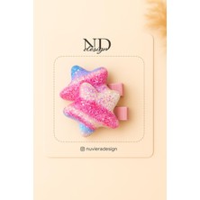 Nuviera Design Gökkuşağı Yıldızı Çıtçıt Toka - 2'li Set