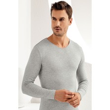 Şahinler Erkek Uzun Kollu V Yaka Likralı Süprem Atlet 074-075