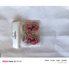 Topuz Motor Ferari Logo Aksesuar