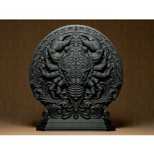 Linova Yengeç Burcu Heykel Biblo Dekoratif Obje