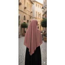Fresco Scarfs Tesettür Hijab Mısır Medine Ipeği Eşarp 110x110 Nude