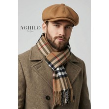 Aghilo Erkek Atkı ve London Kasket Takım | Şık Kışlık Set