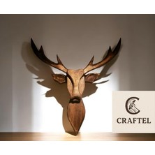 Geyik Dekor Geyik Duvar Dekor 2d