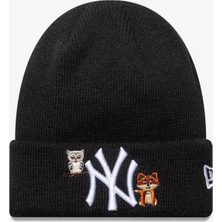 New Era New York Yankees Mlb Icon Çocuk Siyah Bere.-