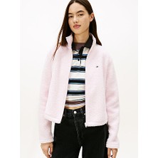 Tommy Hilfiger Kadın Tjw Teddy Fermuar Detaylı Sweatshirt