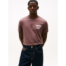 Tommy Hilfiger Erkek Tjm Regular Sign Backprint T-Shirt