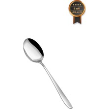 Arsel Miray Sade 12LI Günlük Yemek Kaşığı 304 Kalite 18/10 Cr-Ni Paslanmaz Çelik 3mm