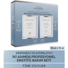 Institut Esthederm  Hassas ve Karma Ciltler Için Cildi Yenileyici Yüz Temizleyici -Peeling-Maske