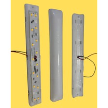 Powerr Led Aydınlatma 10 Adet 24 Volt 4 Watt Amber Renk Samsung Ledli Pergola LED IP20