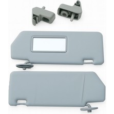 Arkıl Fiat Palio Albea Siena Iç Güneşlik Siperliği Takımı Açık Gri Güneşlik Ayağı Hediye