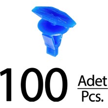 Alpha Auto Part Honda Cr-V Cr-Z Insight Fit Civic Clarity Acura Rlx Tsx Için Toz Fitili Klips - 100 Adet