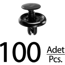 Alpha Auto Part Lexus Scion Peugeot Için Davlumbaz Klips - 100 Adet