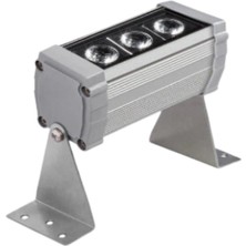 Powerr Led Aydınlatma 10 cm 3 Watt 6500K Beyaz Işık Wallwasher Duvar Boyama IP65