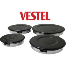 Vestel Ankastre Ocak -Fırınlı Ocak-Set Üstü Ocak Bek Takımı Şapka Tabla ve Ocak Küçültücü