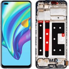 Çelik Pro Oppo Uyumlu Oppo (CPH2125) Reno 4 Lite Ekran LCD Dokunmatik Full Çıtalı Tft