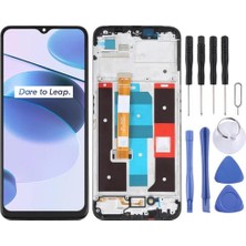 Çelik Pro Realme Uyumlu (RMX3511) C35 Ekran LCD Uyumlu Dokunmatik Full Çıtalı