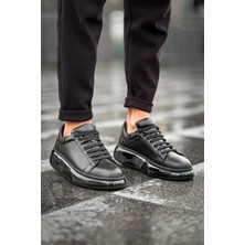 Natural Shoes MN295 - Cst Sollıevo Erkek Ayakkabı Sıyah