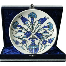 E38 El Işçiliği Çini Tabak 20 cm - 6405