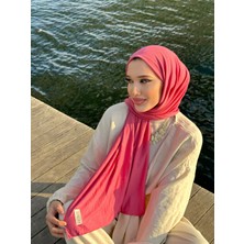 Shalby Tesettür Penye Şal Pembe